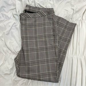 H&M Glen Plaid Dress Pants